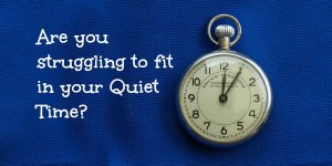 Don't let people "guilt" you into a morning quiet time unless that's what best fits your schedule. This 1-minute devotion explains why.