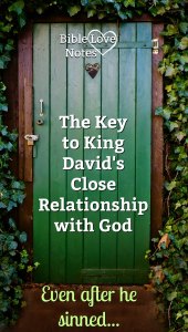 King David committed some serious sins, but he kept a close relationship with God. This 1-minute devotion explains why.